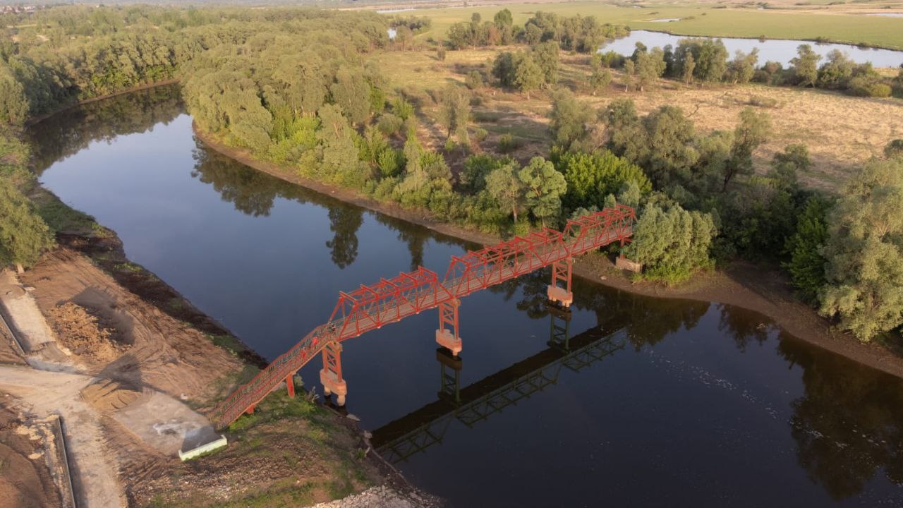 Мост на Шишкинских прудах 